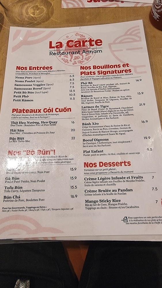Ô Pho d'Annam - Menu Image 4